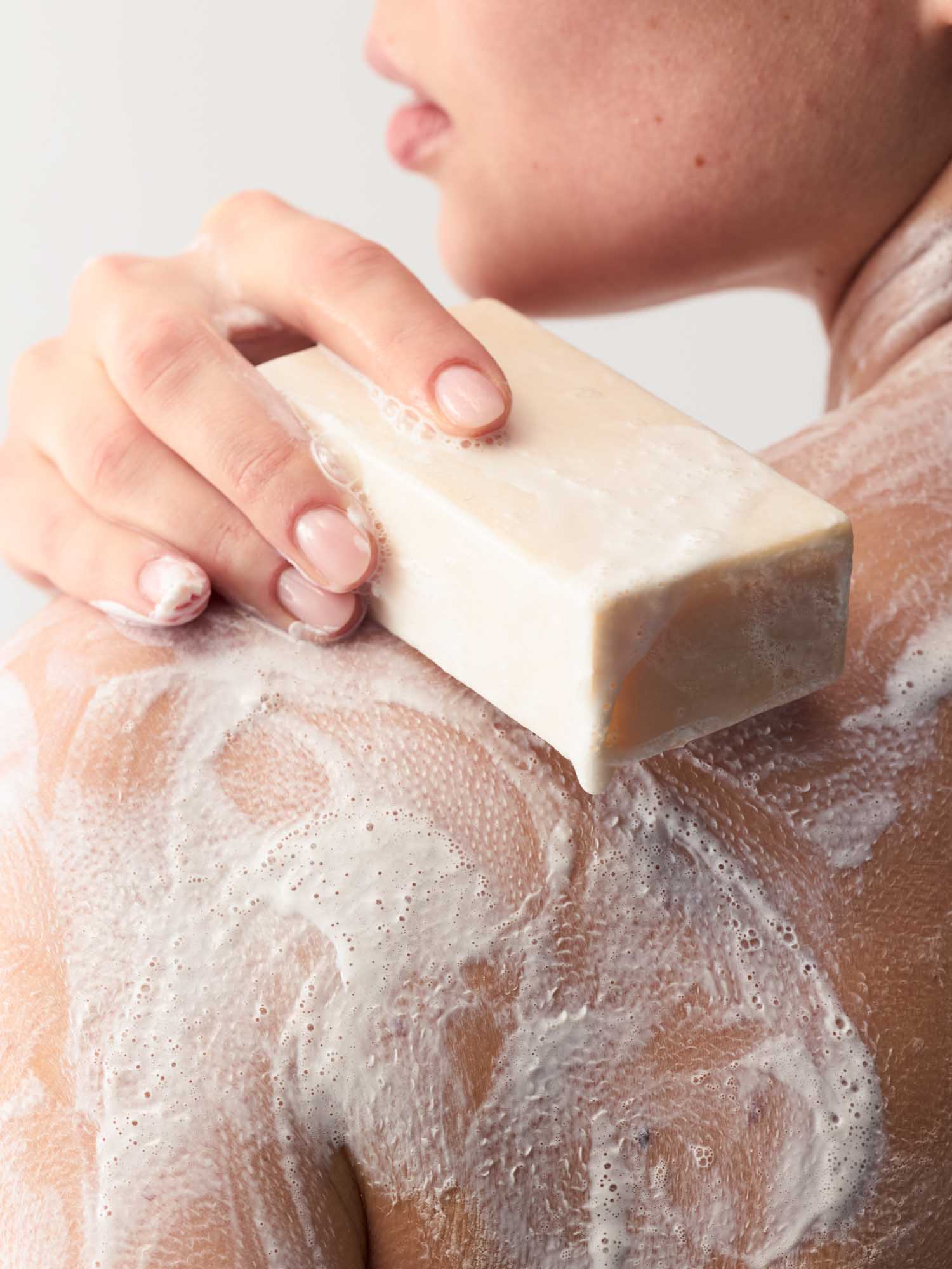 Körperpflege Duo – Beruhigende Dusche + Baumwollnetz - Image 2